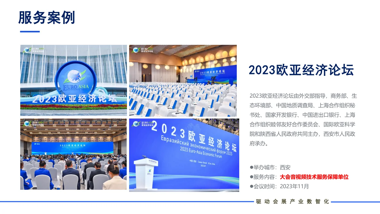 2023欧亚经济论坛业务简介页面